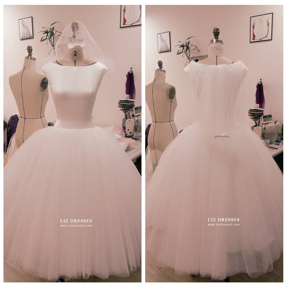 Audrey Hepburn Funny Face Wedding Dress