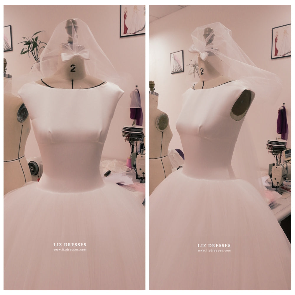 Audrey Hepburn Funny Face Wedding Dress