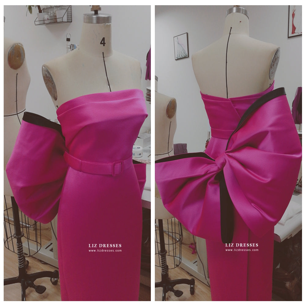 Marilyn Monroe Pink Dress with Bow