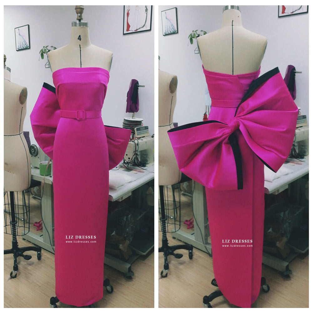 Marilyn Monroe Pink Dress with Bow