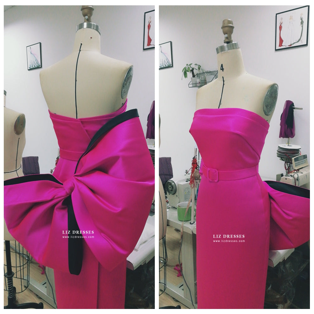 Marilyn Monroe Pink Dress with Bow
